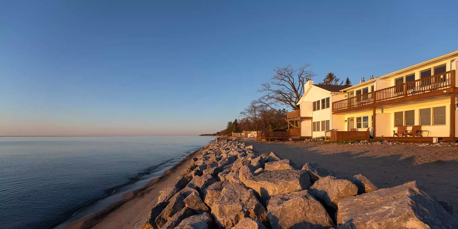 Just Steps to the Lake Huron Beach