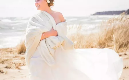 Beautiful Winter Bride